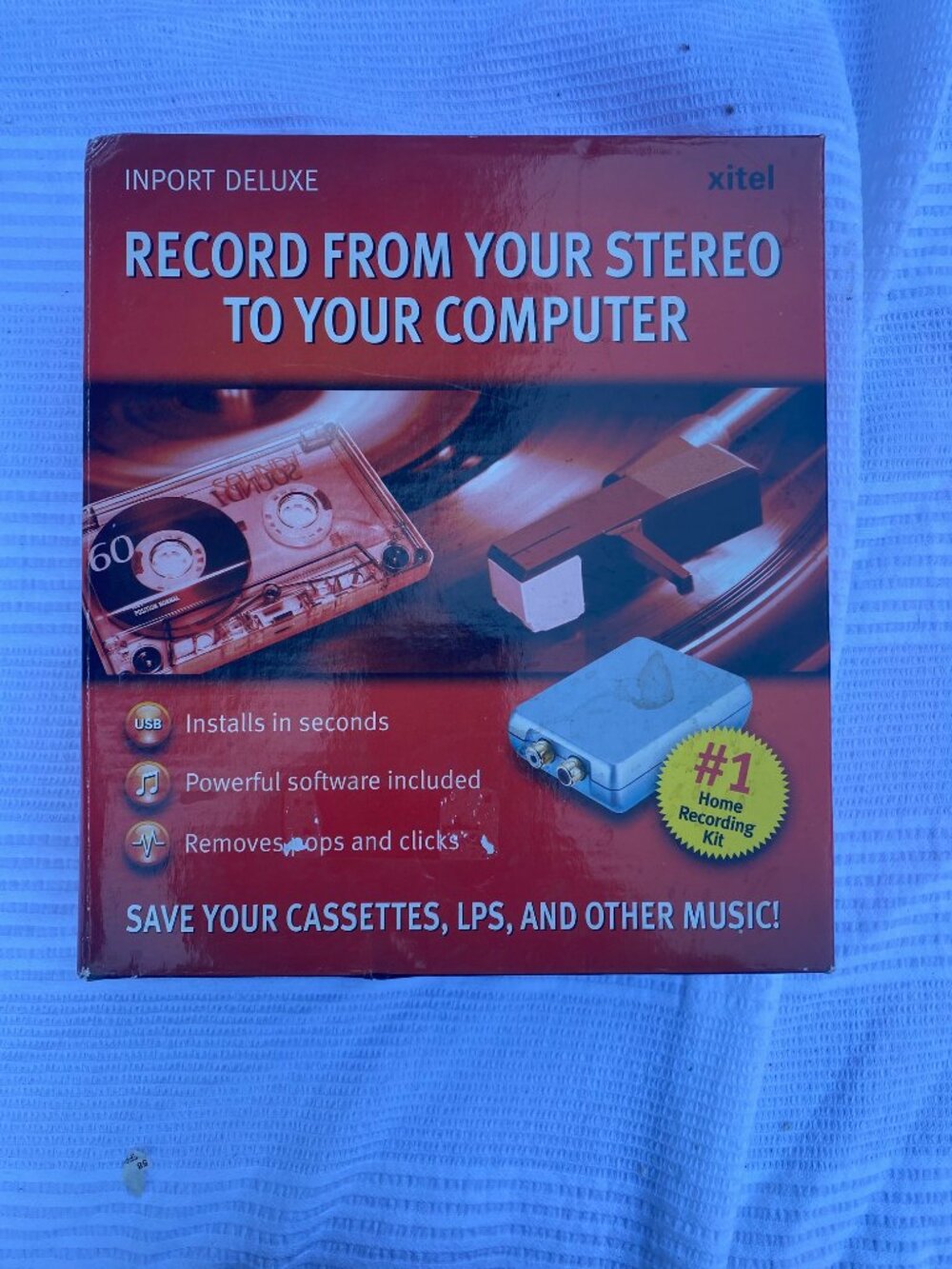 XITEL Computer Interface Device for Transferring Vinyl Records and Cassettes